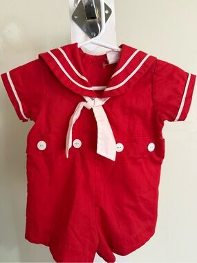 Vintage Bryan Sailor Romper